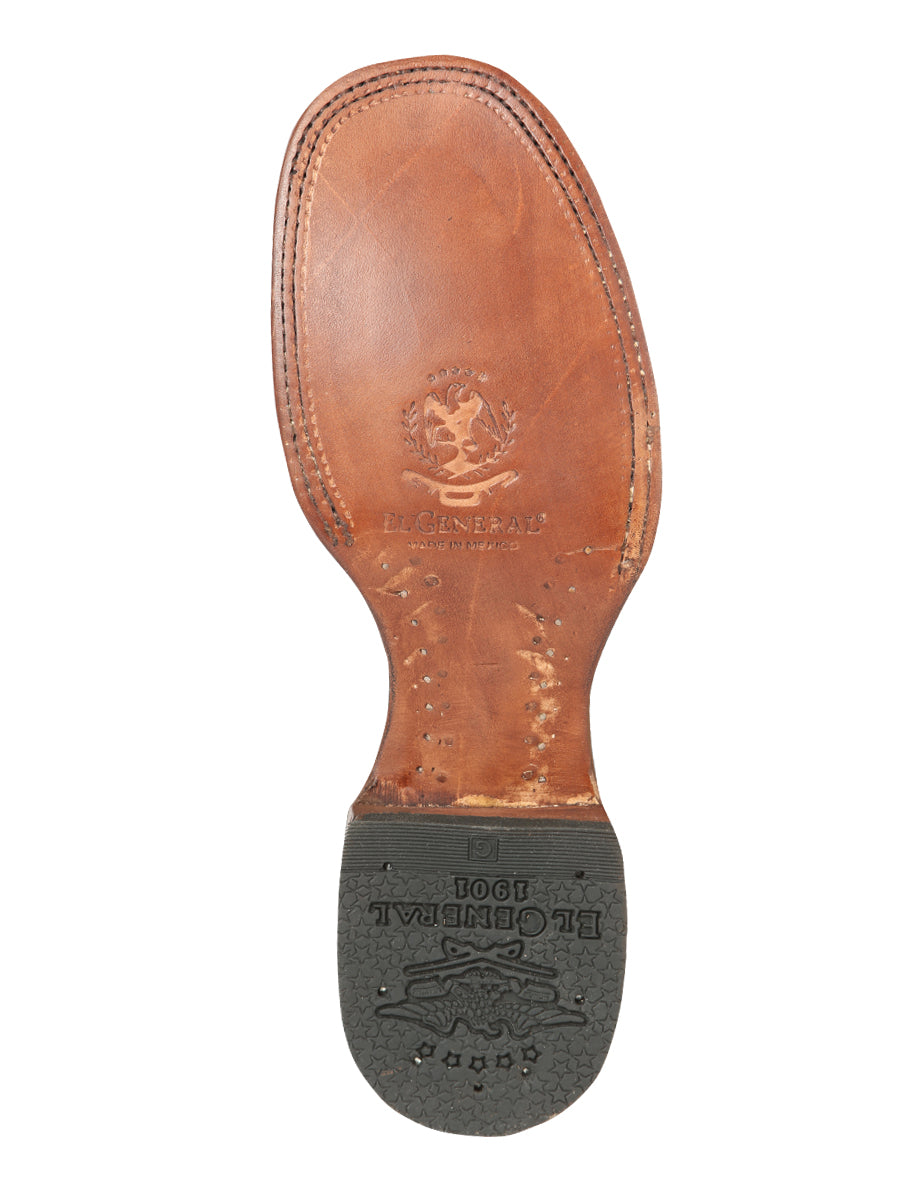 El General Men’s Ankle Boots - Cimarron Leather Black 126610