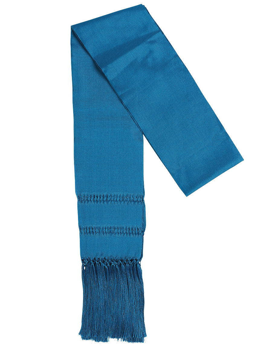Mexican Shawl 85% Articela, 15% Polyester Turquoise 600234