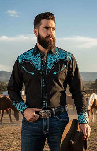Men's Embroidered Shirt