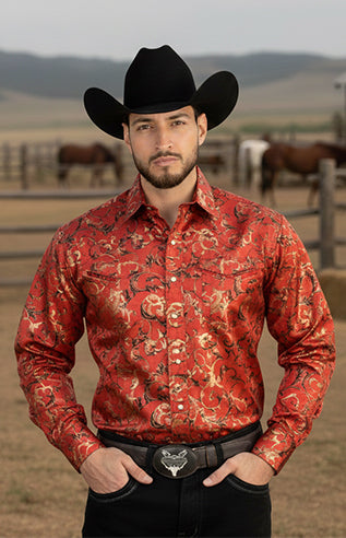 Men's Fashion Western Shirt