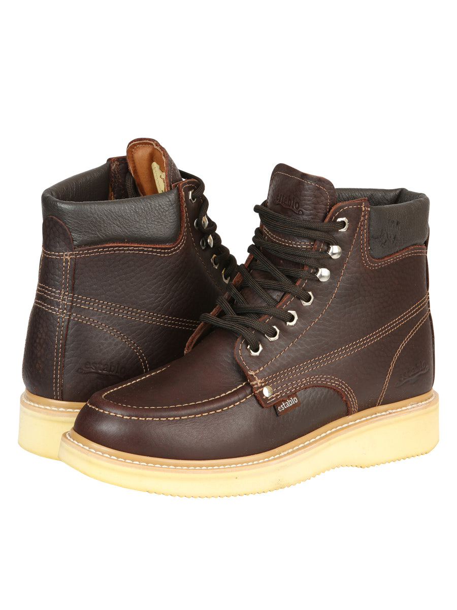 Establo Men’s Work Boot - Bull Fight Shedron Lace-Up 91203