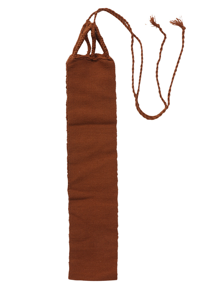 Mexican Artisanal Traditional Belt Brown 601458