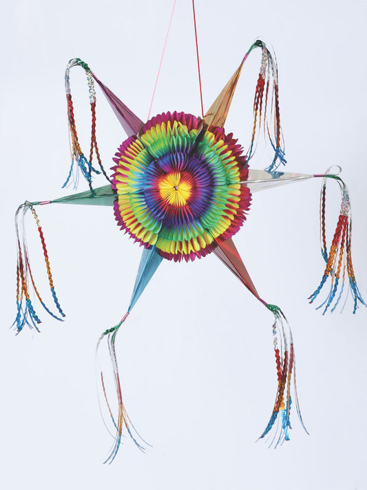 Decorative Papel Picado Piñata 30cm Multicolor 601825